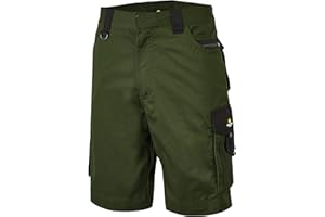 Hans Schäfer Workwear HSW Professional – Kurze Arbeitshose für Herren – Arbeitsshorts/Herren-Shorts/Bermudas mit Werkzeugtaschen – Hochwertige und strapazierfähige Arbeitsbekleidung für den Sommer