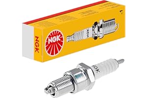 NGK Genuine BP6ES Spark Plug - silver/white