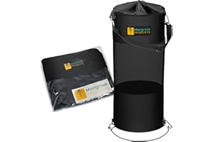 Mangrove Products: Portable Boat Trash Can, Reusable Trash Bag, Boating Equipment, Boat Storage, Boat Accessories Marine, Pontoon Boat Accessories, Fishing, Sandbar, RV, or Camping