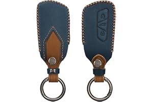 kwmobile Pokrowiec na kluczyk kompatybilny z VW Golf 8 3-przyciskowy kluczyk samochodowy - osłona kluczyka samochodowego ze sztucznej skóry - czarna