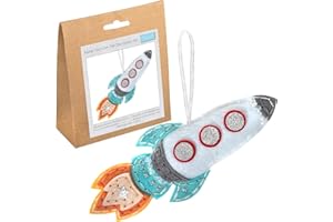 Trimits Filzdekorationsset, Rakete