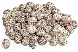 VBS XXL Deko-Eier Gesprenkelt 100 Stück 1,5x2cm Styropor Eier Frühling Dekoration Ostereier