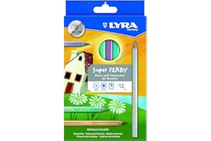 Lyra Super Ferby Metallic, estuche 12 Unidades