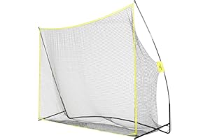 PodiuMax 10x7ft Golf Hitting Net | Driving Range for Backyard & Indoor | Also Suitable for Soccer, Baseball, Softball Practice