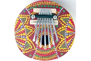 THORNESS Coconut painted thumb Piano (Mbira or Kalimba)