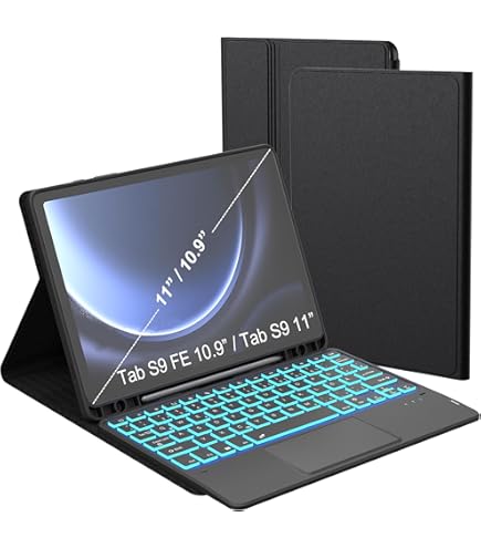 その他 SAMSUNG - Galaxy Tab S9 Book Cover Keyboard Slim Samsung Book Cover Keyboard Slim do Galaxy Tab S9