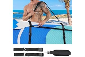 ASSUGO Surfboard Carry Strap, Adjustable Carry Strap SUP Accessories, SUP Transport for Stand Up Paddle Board Surfboard