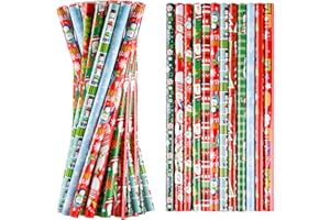 PLULON 75 piezas de lápices navideños con borrador Lápices navideños con elementos navideños de Papá Noel, Alce, Trineo, campana para suministros de fiesta de Navidad Lápices de madera de Navidad