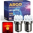 Argo 382 P21w Bulb Xenon Red Led Car Bulbs 12v Stop Tail Brake Light Bulbs 1156 Ba15s Rear Fog Light P21w Led Bulb Replacement Upgrade Super Bright Car Light Bulbs