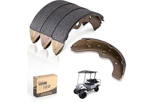 10L0L Juego de 4 carritos de Golf 1011463 Zapatas de Freno para Club Car G&E 1981-1994