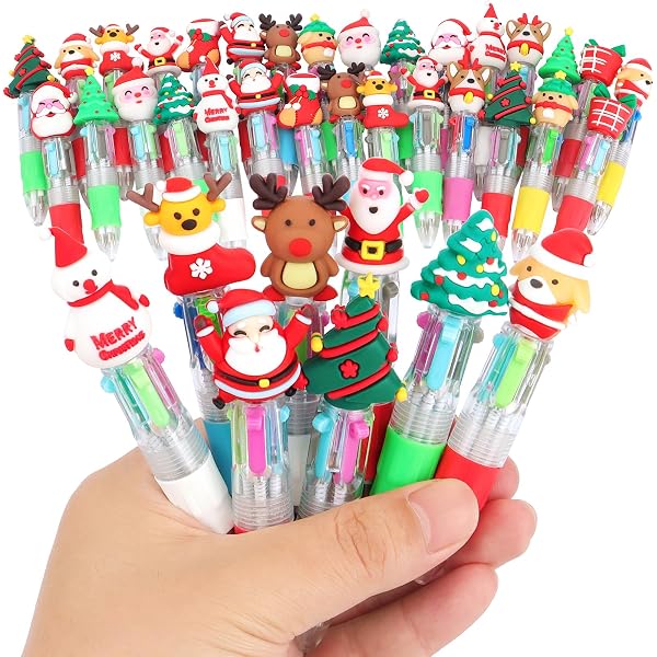 Jovono 5 Pezzi Accessori Natalizi: Occhiali A Tema Renna E Fermagli Per Capelli – Divertenti Decorazioni Per Feste E Bomboniere - 2