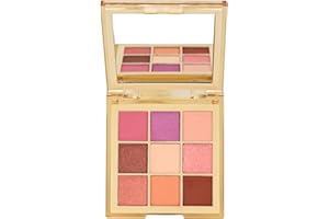 VITALITY VEGAN Sombras de Ojos Para Crear Looks Profesionales Paletas de Sombras de Ojos 9 Tonos Altamente Pigmentados De Textura Suave y Sedosa Sombra de Ojos Fácil de Difuminar (Nude, 9 Colores)