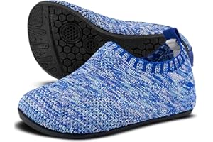 Sosenfer Hausschuhe Kinder Junge mädchen rutschfeste Leichte Pantoffeln für Kleinkinder Hüttenschuhe Slipper Unisex