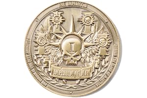 Starforged Compatible with Warhammer 40k Collectible Coin: Imperium of Man 1 PC
