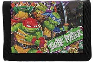 CYP BRAND CYPBRANDS Unisex Kid's Ninja Turtles Wallet-Mutant, Multicoloured, One Size