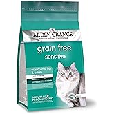 Arden Grange Adult Dry Cat Food Sensitive, Fish, 2 Kg