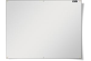 FLASLD Tapis de Protection Thermique en Aluminium pour clôture, Garde-Corps, Gril, cuisinière, Four et réfrigérateur, Couvercle Ignifuge et écran pour protéger la Balustrade du Barbecue (51 x 76 cm)