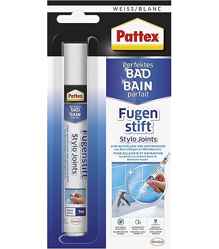 Edding 8200 Fugenmarker Silbergrau - Reparaturstift Für Sanitärfugen In Bad & Küche
