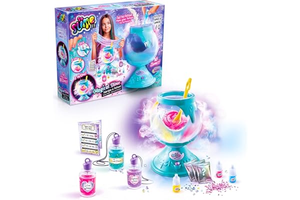 Canal Toys - So Slime - La Fabrique à Potions Magiques - Créer tes Potions avec Effets Fumées - Idée Cadeau Enfant 6 Ans + - Loisirs Créatif - Jouet Enfant Kit Slime - Activité Manuelle - SSC 196