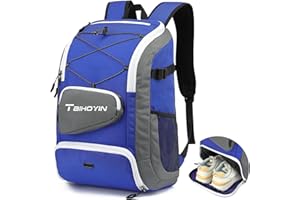 TAIHOYIN Mochila de natación con compartimento para zapatos, bolsa de gimnasio pequeña para hombres y mujeres, bolsa de equipo de natación para playa y piscina