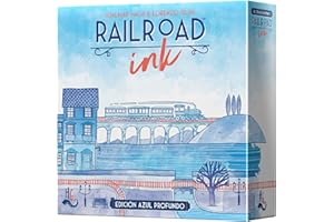 ASMODEE Railroad Ink: Edizione Blu Profondo – Spagnolo Colore (hgrri01es