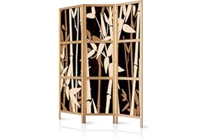 ‎MURANDO murando - Paravent Innen Raumteiler Holz Bambus 135x172 cm 3-teilig Japanische Trennwand Raumtrenner Room Divider Mobiler Sichtschutz Spanische Wand Raum Abtrennung Japan p-B-0006-z-b