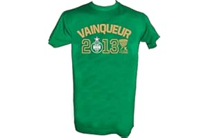 T-shirt ASSE - Collection officielle AS SAINT ETIENNE - Vainqueur Finale Coupe de la Ligue 2013 contre Rennes - Football club Ligue 1 - Tee shirt adulte homme