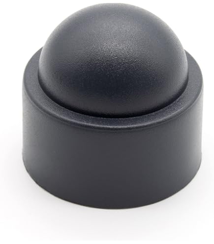 50 Stuks M8 Schroefbeschermkappen – Zwart Plastic, Voor Zeskantmoer 13 Mm – Waterdicht, Roestvrij En Eenvoudig Te Monteren