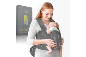 COCOON CLOTHES FOR MEN & WOMEN COCOON® Baby Tragetuch – Babytragetuch für Früh- & Neugeborene - bis zu 15kg [0-18] Monate – Babytragetuch inkl. Bindeanleitung – Weiche & atmungsaktive Baumwolle – Einheitsgröße