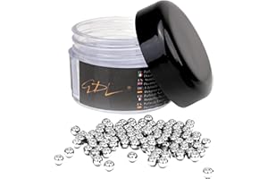 GDL GIOVANNI DE LUCA Perline di Pulizia in Acciaio Inox GDL 1000 – Riutilizzabili per Decanter, Bottiglie e Caraffe – Sfere Detergenti per Pulizia Profonda del Vetro e del Vino