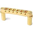 Gotoh Tune-o-matic Bridge with Studs/Bushings, Gold