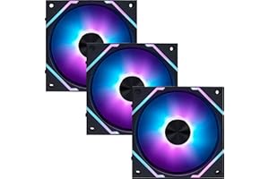 MSI MPG EZ120 ARGB-3B fan - 120mm ARGB fan, Patented Magnetic Connector Block, daisy-chain connection, fluid dynamic bearing + extra nut fixing, fan hub, Mystic Light & Cooling Wizard support