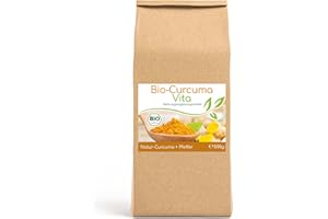 ‎CELLAVITA Cella Vita Curcuma/turmeric Powder | Yellow & Black Pepper Organic Turmeric Ginger/Saffron WURZ 500