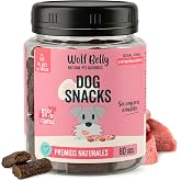 Wolf Belly - Treats for Natural Dogs (80 pcs.) 91% Beef | Training Snacks, Protein-Rich Sweets, Nutritious, Potato and Grain