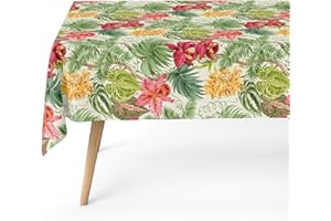 GAMUSI Obrus Przeciw plamy Prostokątny Talo Różowy 140x100 cm