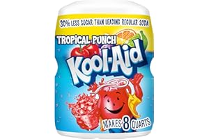 KOOL-AID Summer Blast Tropical Punch Flavored Powdered Drink Mix (19 oz Canister)