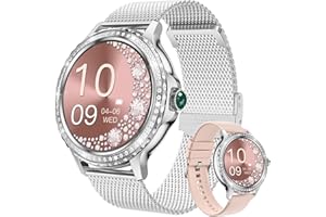 BOCLOUD Smartwatch Damen Herren, Smart Watch für iPhone Android Handy, IP68 wasserdichte Smartwatch mit Blutsauerstoff/Herzfrequenz/Schlafüberwachung, Fitness Tracker mit Mehrere Sportmodi