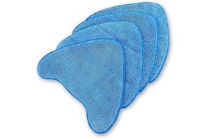 ANTOBLE 4 Pack Replacement Steam Mop Cleaning Pads for Vax Steam Cleaner Mops S85-CM, S7, S86-SF-CC, S86-SF-C and More