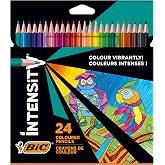 BIC Color Up &Uuml;&ccedil;gen Kuru Boya Kalemi, 24'l&uuml; Kutu