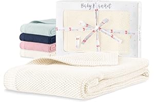 Sweety Fox - Copertina Neonato Bimbo e Bimba 80 x 100 cm - 100% Cotone Biologico - Coperta Neonato Bianca - Accessorio Perfetto per Bambini - Nuova Idea Regalo per Neonati Bambino e Bambina