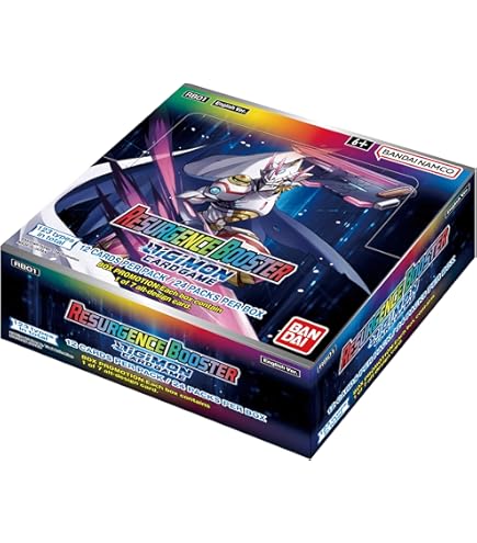 Digimon Card Game: Series 05 Battle of Omni BT05 Booster Box (24 Packs) :  Amazon.co.uk: Toys & Games