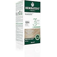 Herbatint Gel Colorante Permanente 3Dosi - 10N Biondo Platino 300ml