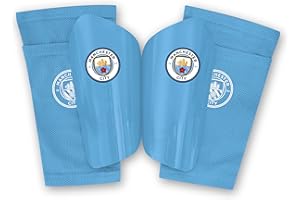 Hy-Pro Officially Licensed Shin Pad With Sock Sleeve, Junior - Shin Guard, Breathable, Lightweight, Durable, Protective Gear, Merchandise, Great Football Gift Idea