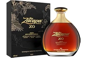 Zacapa Centenario XO Rum Solera Gran Reserva Especial | 40% Vol | 70cl | a Balance of Sweetness & Spice | Fruit & Spirit | Aged Rum | Crafted in Guatemala | Perfect for Gifting | with Gift Box