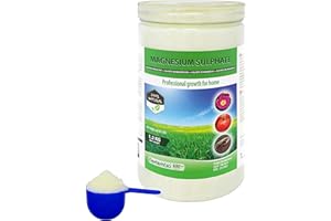 Nortembio Agro Natürliches Magnesiumsulfat 1,2 Kg. Universeller Dünger. Förderung des Wachstums der Kulturpflanzen, Gärten und Zimmerpflanzen.
