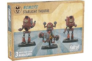 Modiphius Fallout: Wasteland Warfare - Robots - Starlight Theatre Staff