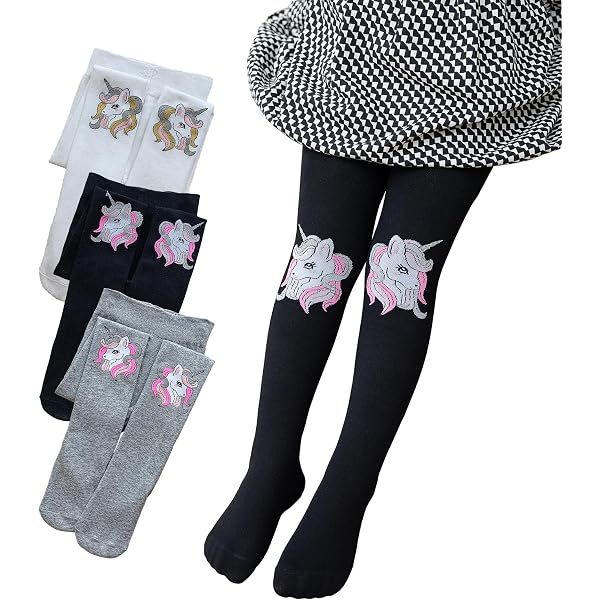 Collants Fille Gi&Gi 80 Deniers - Effet Longuette Avec Motif Chaton, 96% Polyamide 4% élasthanne - Confortables, Pour Sport Et Fêtes
