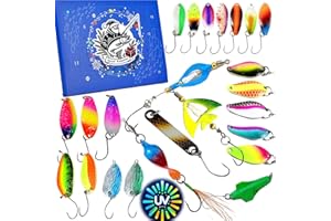 ‎NJORD KALASTUS Angler Adventskalender Männer 2025 - Alle Neuerscheinungen in einem Raubfisch Adventskalender Angeln Weihnachtskalender - Angler Geschenk für Männer und Frauen Forellen Adventkalender