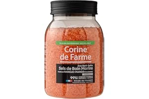 Corine de Farme Sels de Bain Marins Harmony Mangue - Relaxation et Bien-être - Soin Naturel pour Peau Douce - Parfum Exotique - 100% Origine Naturelle