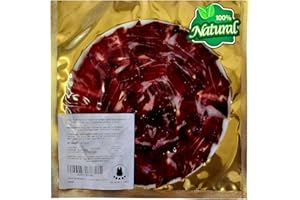 THE BLACK HOOF Prosciutto Iberico Pata Negra Affettato a Mano (Spalla) 100% Naturale - 100 grammi Jamon Iberico Stagionato 18-24 Mesi con Processo di Stagionatura Naturale al 100%